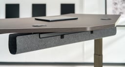 Let the FlexMount Cable Manager make your workspace a statement from front to back