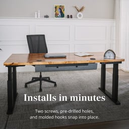 Simple assembly lets you manage your cables in a matter of minutes