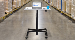 Add casters for warehouse, exam room, and other mobile work environment uses