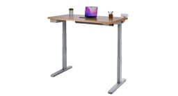 Two-leg UPLIFT V3 Standing Desk with V3 XT Kit attached to both legs