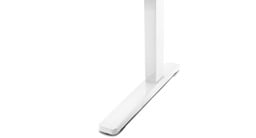 V3 XT Kit installed on an UPLIFT V3 Standing Desk leg in white