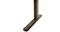 V3 XT Kit installed on an UPLIFT V3 Standing Desk leg in industrial finish