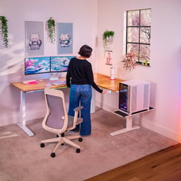 Change the room's color straight from the keypad on your desk, no phone, no app, no separate remote to dig for