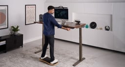 Motion Boards help with circulation and staying focused while standing.  