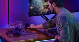 Add a Pop Up Power Grommet to enjoy a convenient power solution on your desktop