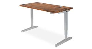 UPLIFT V2 Reclaimed Wood Standing Desk #1 Desk