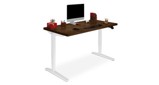 Custom Desk Spotlight - UPLIFT 950 L-Shaped Standing Desk in