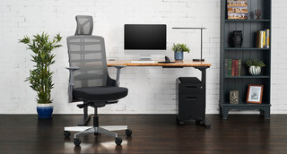 Vert Ergonomic Office Chair (White) by Uplift Desk