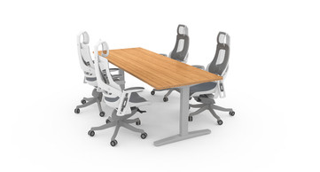 Fixed Height Conference Table by UPLIFT Desk Fixed Height Conference Table by UPLIFT Desk