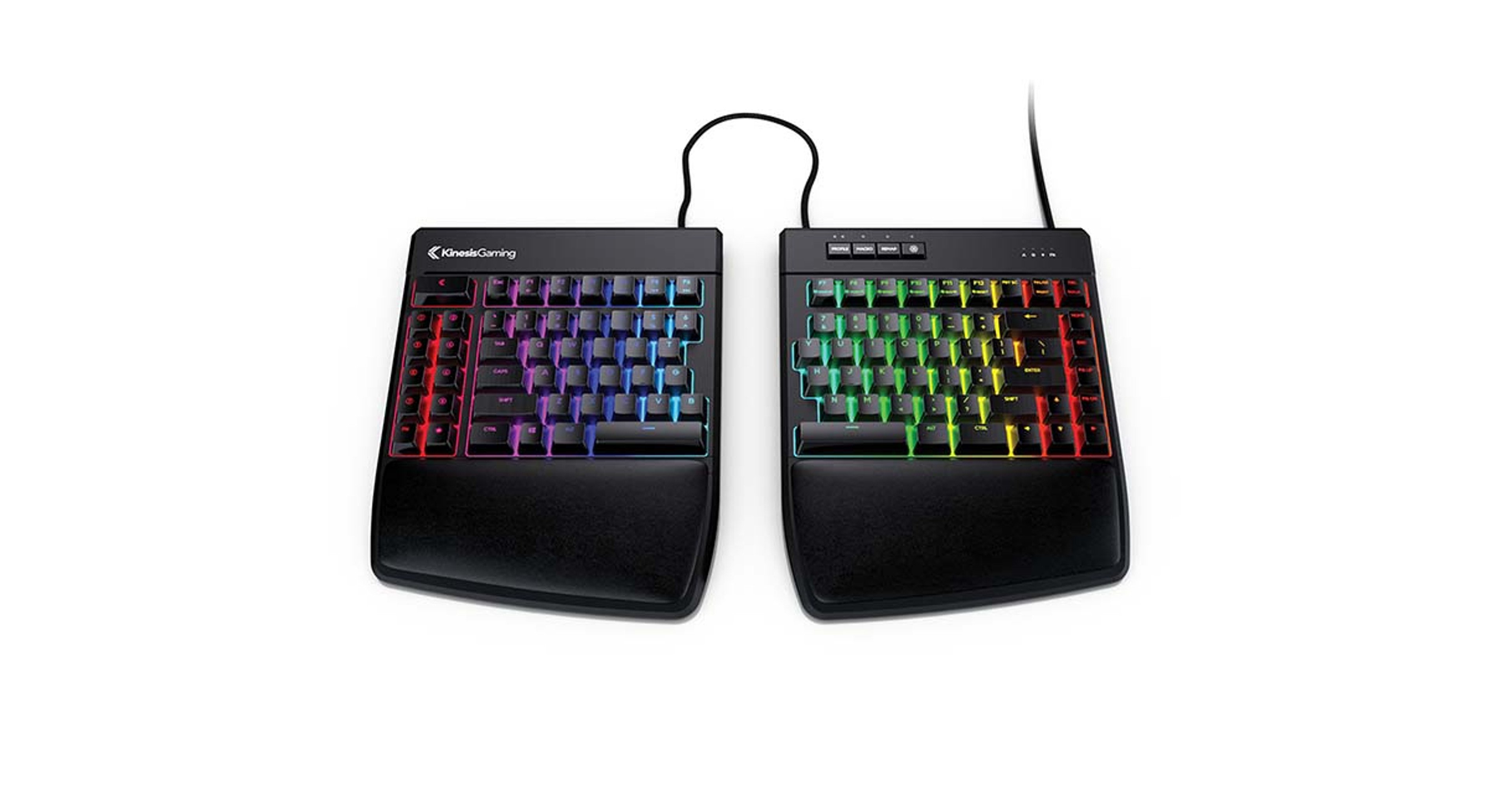 Kinesis FreeStyle Edge - 20" Separation Wired, RGB, Cherry MX Switches - PC & Mac