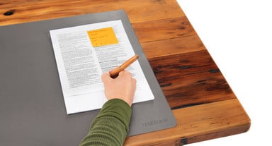 Transform an uneven desktop into a smooth work surface