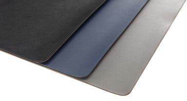 Writing Desk Pad color with your desktop, or choose your favorite: black, dark gray, or navy blue