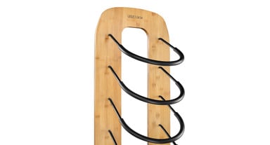 Neoprene-covered brackets protect your board's bases from damage while keeping them secure