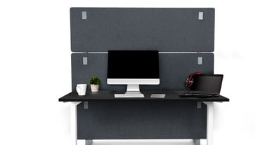86% of sound that hits the panels never reflects back into the workspace