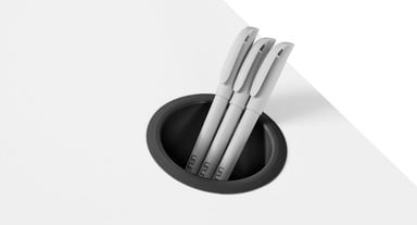 Doubles as the perfect place for all your favorite writing utensils