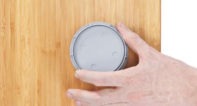 Hand-tightening locking ring locks your grommet in place and keeps your drink secure