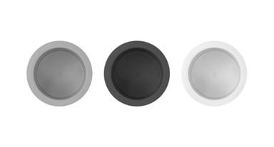 Comes in three colors that match our other grommets and frames.