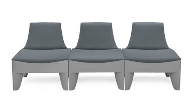 Connect multiple seats to create sofa-style seating
