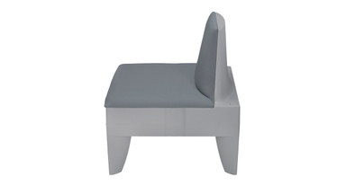 SoCo Seat with Back from the UPLIFT SoCo Lounge Seating Collection