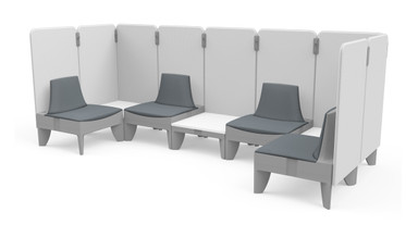 Join seats with other SoCo modules to create endless arrangements