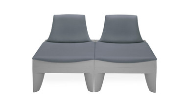 SoCo Seat with Back from the UPLIFT SoCo Lounge Seating Collection