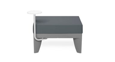Mounts to the underside of seats
