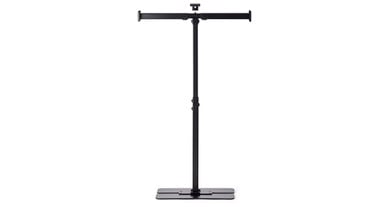Deploy acoustic panels wherever needed with this sturdy, freestanding panel frame