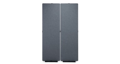Configure acoustic panels side-by-side to create a wider privacy solution