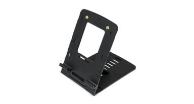 A sleek profile minimizes bulk when storing with the UPLIFT Notebook and Tablet Stand