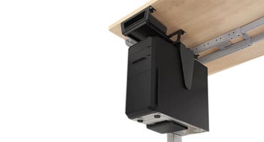 CPU Holder with Track Spacer by UPLIFT Desk