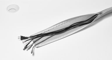 Zippers allow you to quickly and efficiently add more cables