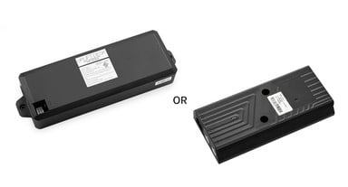 N-type (left) and NH-type (right) control boxes for 2-leg desks