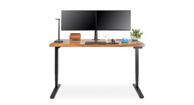 Smoothly position the monitor within a vertical range of 10.8" to 23.4" for the Range-X