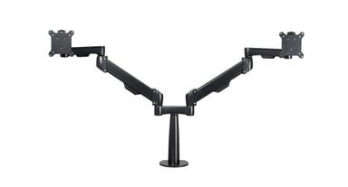 Black Range-X Dual Monitor Arm