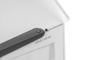 Installs with easy-to-use hanging clips