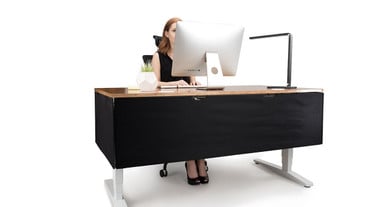 Add extra privacy to your desk