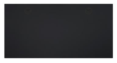 Enjoy your work at the eco-conscious Black GREENGUARD Laminate desktop
