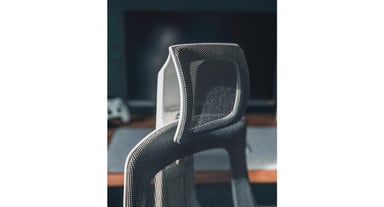 White Pursuit Ergonomic Chair by @Ty Coy
