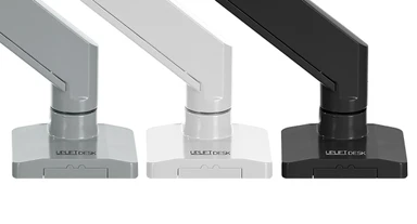 Crestview Align Dual: available in gray, white, and black