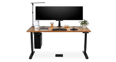A Wireless Foot Switch connected to a 60" x 30" Bamboo V2 Standing Desk