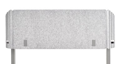 Composed of dense Polyester fiberboard that creates a 0.85 Noise Reduction Coefficient (NRC)