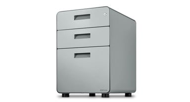 Replace the casters to level and secure your UPLIFT File Cabinet on slick floors