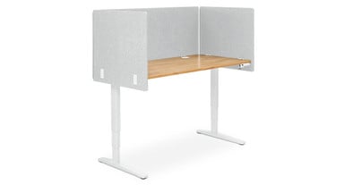 Acoustic panels absorb 85% of the sound that hits them