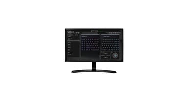 The SmartSet Programming App is stored in the keyboard's 4 MB of built-in storage
