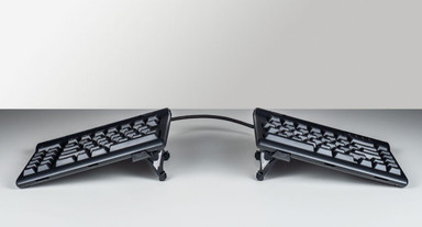 Kinesis Freestyle2 Ergonomic Keyboard with V3 Tenting Accessory Kit