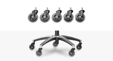 Blade Chair Casters by UPLIFT Desk