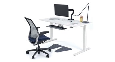 Monarch Mat passed a rigorous durability test in which a weighted chair (154 lbs.)