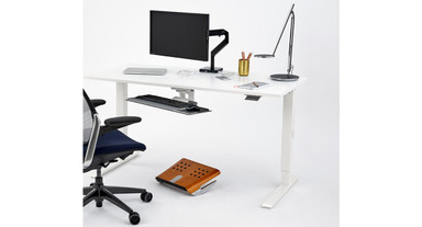 Comfortably rest your feet while working