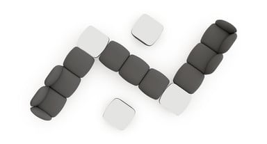 The Dillo Zig-Zag configuration fits in a space about 15' 2" x 11' 2"