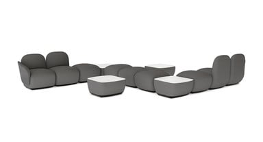 The Dillo Zig-Zag configuration seats nine people